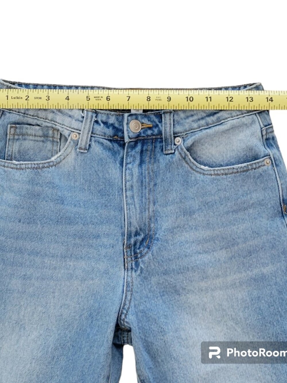 Wide Leg Jean High Waist Mom Jean Split Hem Sz 26 - Picture 4 of 10